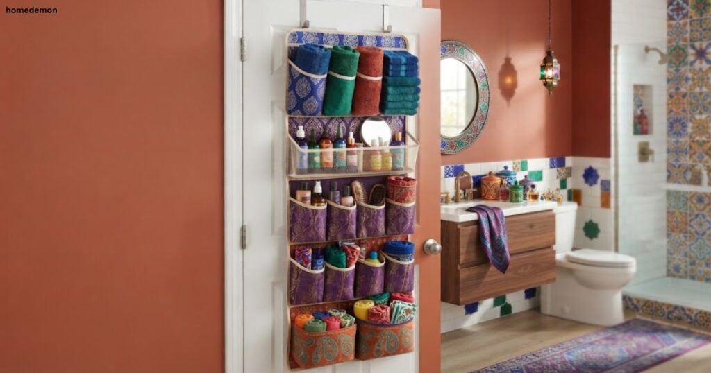 Multi-Tier Over-the-Door Hanging Organizers    sahi colur fu ho