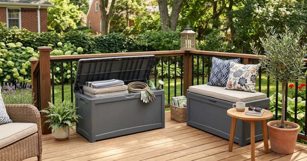 Small Deck Storage Boxes: The Obvious First Choice