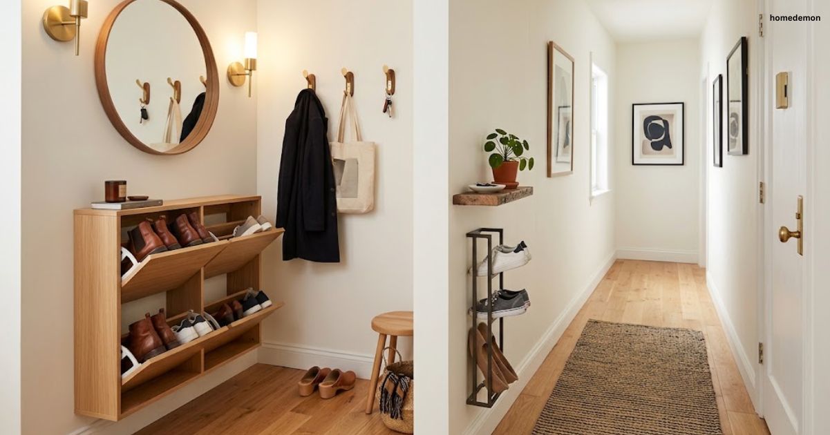Entryway Shoe Storage Ideas
