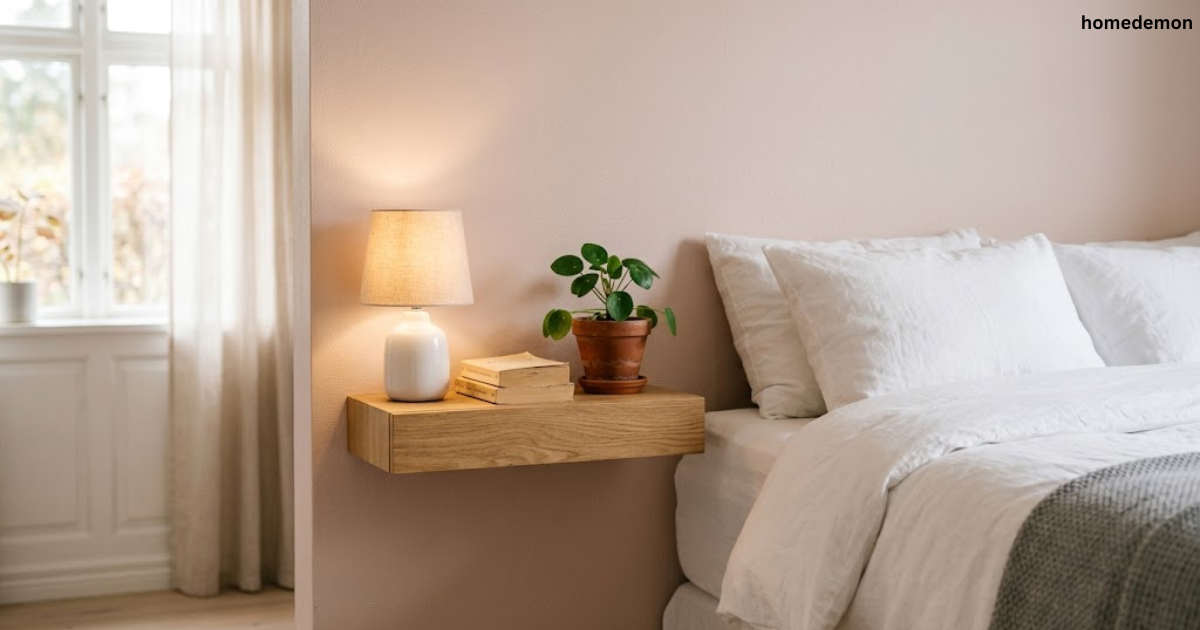 Small Bedroom Nightstand Alternatives With Storage