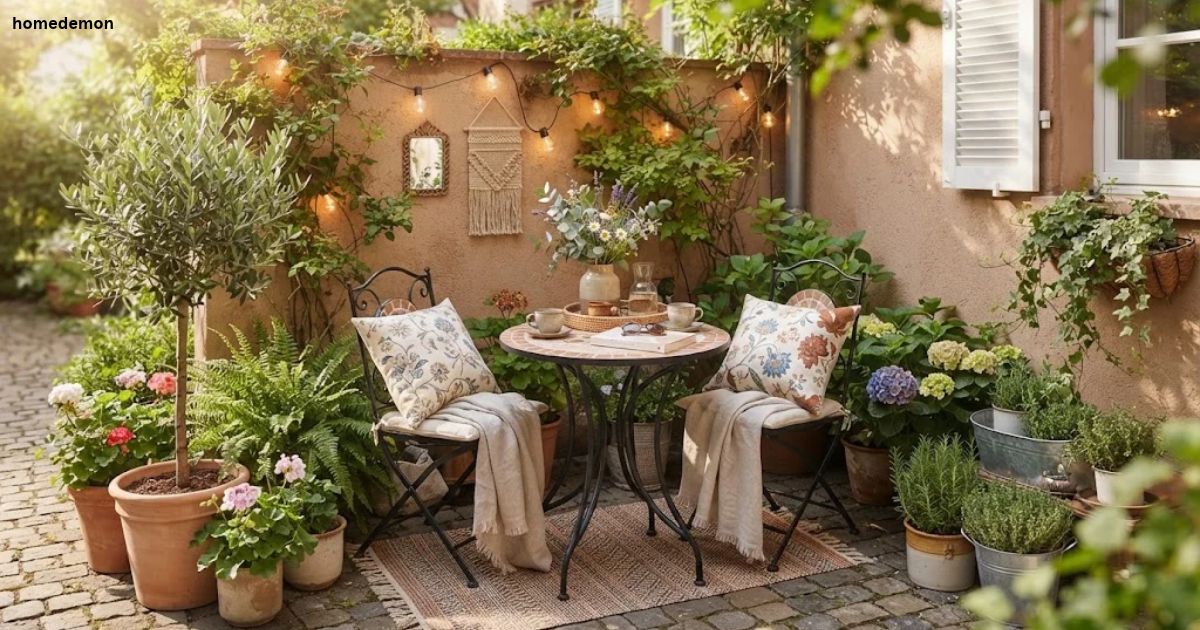 Small Patio Bistro Set Styling Ideas for a Cozy Outdoor Spot